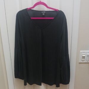 Lord & Taylor Black Blouse